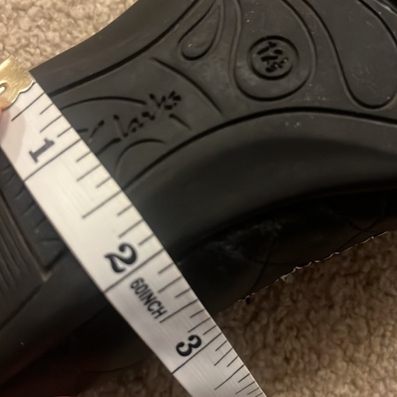 Clarks Dance Pop Tod Leather Mary Jane Flats US13M EU31 - Picture 14 of 17